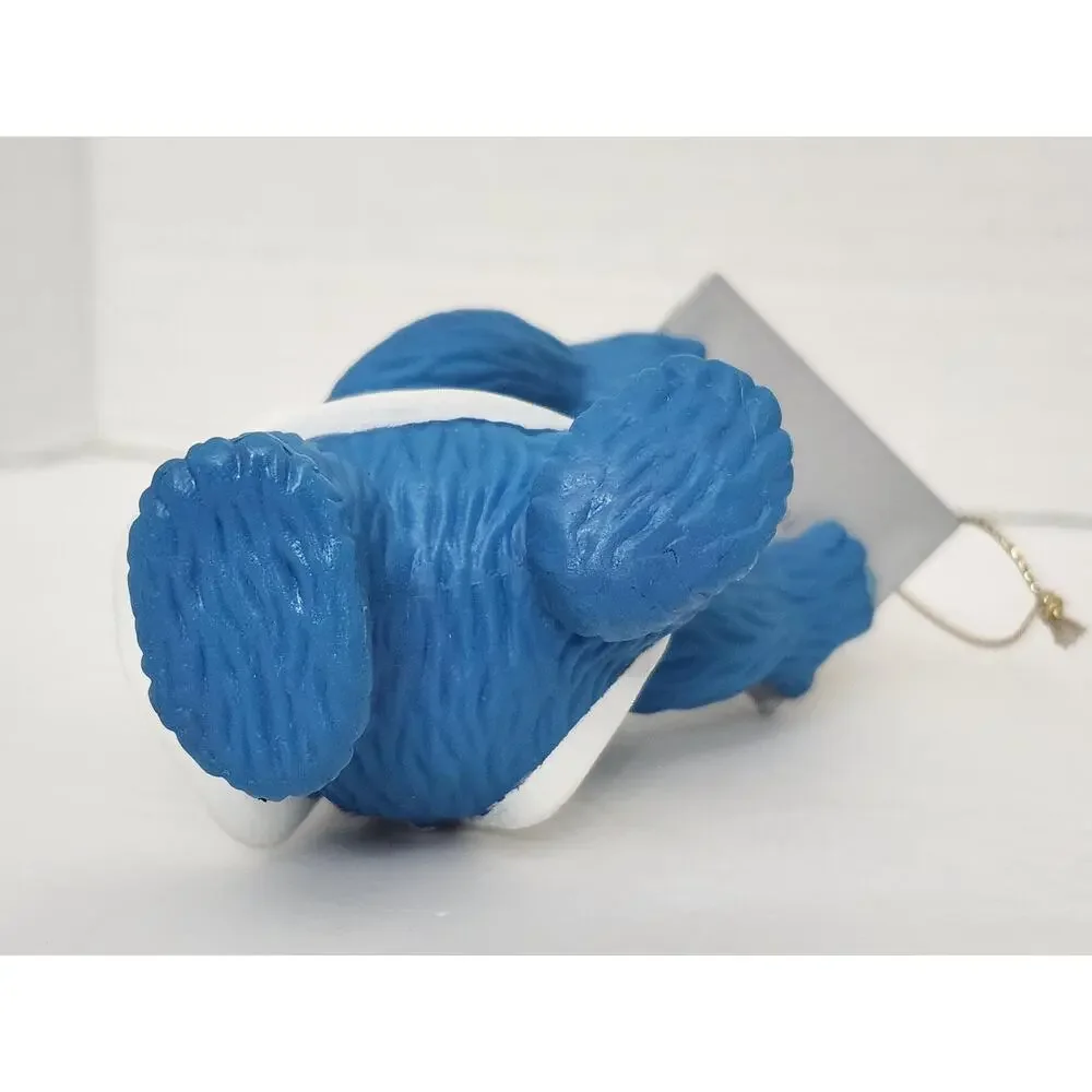 1992 Grolier Cookie Monster Sesame Street Christmas Ornament Jim Henson Boxed